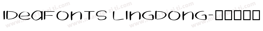 Ideafonts LingDong字体转换